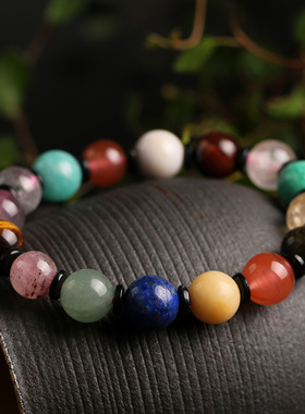 XKDDCT景区热卖天然多宝水晶手链