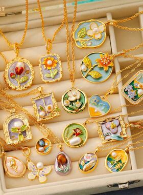 XKDDCT莫奈vintage油画风高级感