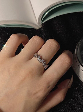 XKDDCT新款真金电镀锆石蝴蝶拼接