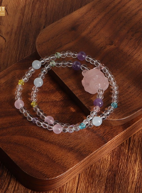 XKDDCT新款施家珍珠手链女新中