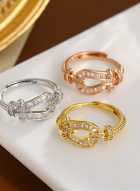 XKDDCT新款真金电镀欧美马蹄扣个