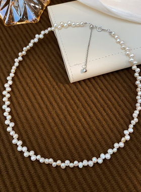 XKDDCT高品质天然淡水珍珠项链女