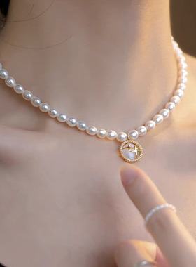 XKDDCT新款淡水项链小众气质高级
