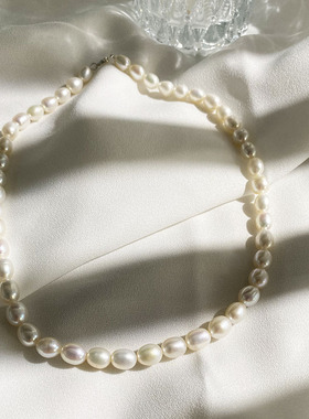 XKDDCT新款天然淡水珍珠项链女