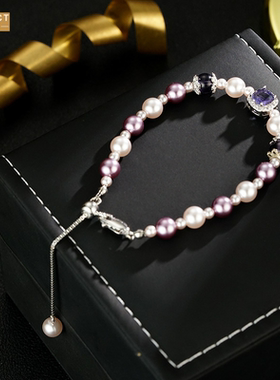 XKDDCT法式甜美风珠珠小众设计轻