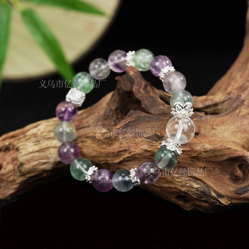 XKDDCT新款天然手串女款单圈水