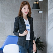 Suit jacket chuyên nghiệp mặc phụ nữ thời trang mới khí chất lưới nhỏ phù hợp với kinh doanh phù hợp với nước hoa nhỏ quần áo công sở - Business Suit