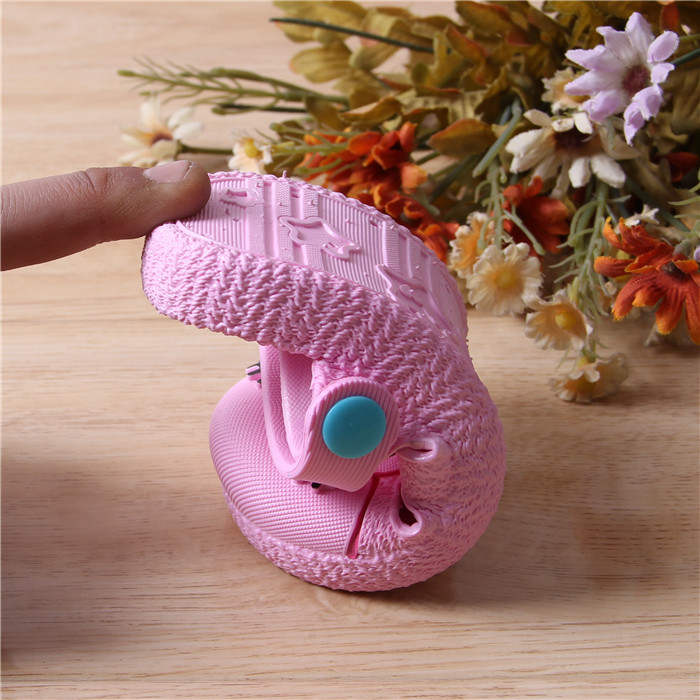 Pantoufles enfants en autre pour été - semelle caoutchouc - Ref 1025611 Image 4