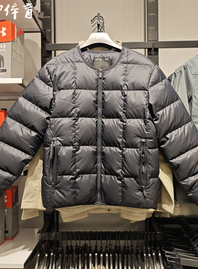 安德玛UA Elicit 男子600蓬保暖运动休闲短款鸭绒羽绒服-6001673