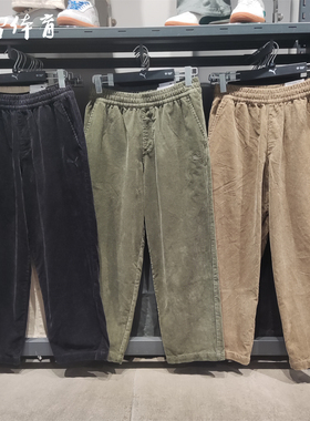 【风雷】PUMA彪马男子复古休闲宽松纯棉灯芯绒长裤636318
