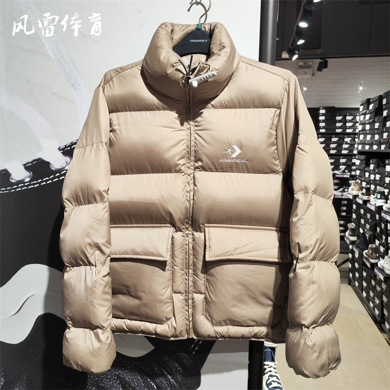 风雷男女工装风保暖夹棉立领棉服