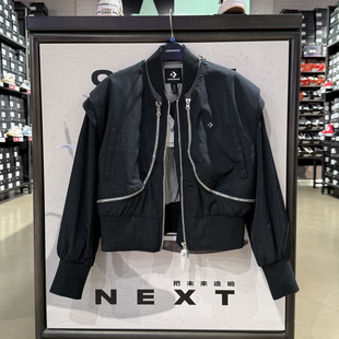 CONVERSE匡威棉服女子结构风保暖棉衣夹克外套10027954-A01-A02