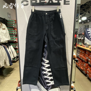 风多口袋梭织男女休闲长裤 CONVERSE匡威工装 10027337 风雷