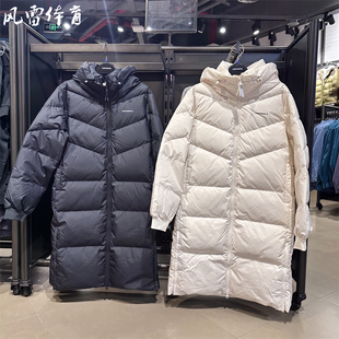 【风雷】匡威女中长款连帽羽绒服保暖秋冬轻便简约10026922