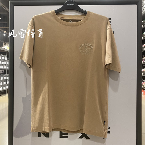 匡威男复古刺绣宽松短袖T恤