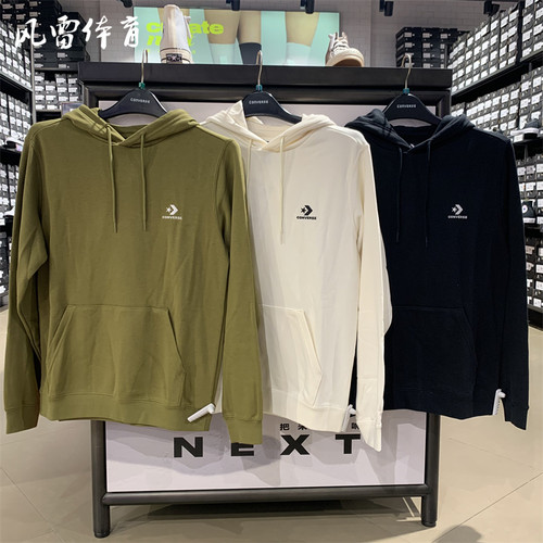 匡威中性经典简约款连帽卫衣