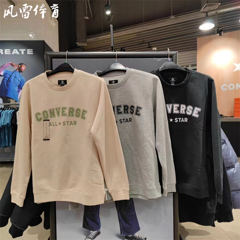 匡威中性款印花加绒卫衣