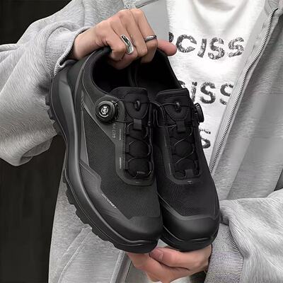 V0750【四季款】户外休闲鞋男鞋透气防滑徒步运动鞋子男款