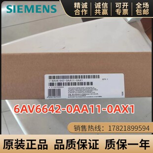 6AV6642-0AA11-0AX1西门子触摸屏TP177A 6AV6 642-OAA11-OAX1