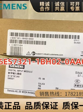6ES7321-1BH02-0AA0 西门子PLC模块 SM321 6ES7 321-1BHO2-OAAO