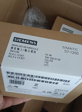 6ES7234-4HE32-0XB0西门子S7-1200模拟输入输出6ES72344HE320XB0