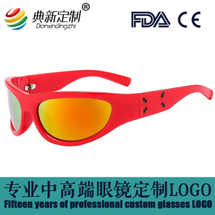 GM联名发箍墨镜男防风街拍眼镜酷男女辣妹太阳镜墨镜骑行定制LOGO