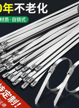 304不锈钢扎带自锁式4.6m