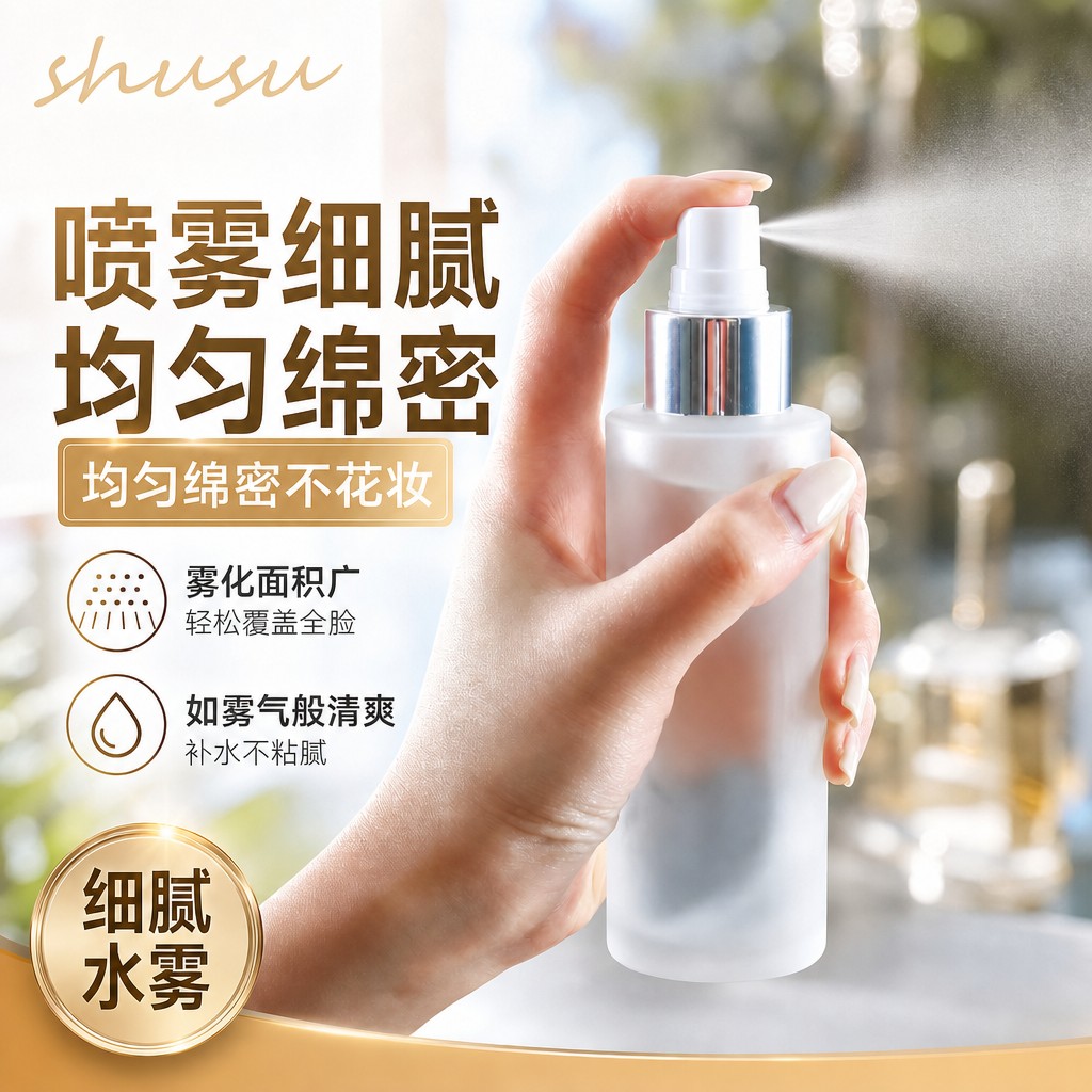 玻璃喷雾瓶旅行分装瓶爽