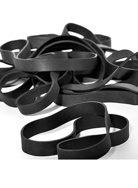 越南橡胶橡皮圈黑色橡皮黑皮套皮圈橡胶圈牛皮套黑色皮条捆绑皮圈