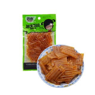 风味粉皮冰爽粉皮凉皮风味豆制品冷面休闲辣味经典怀旧零食品小吃