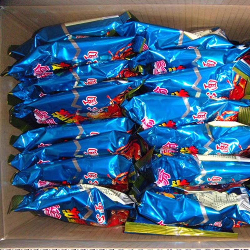 整箱装华夏百分麻辣蟹味