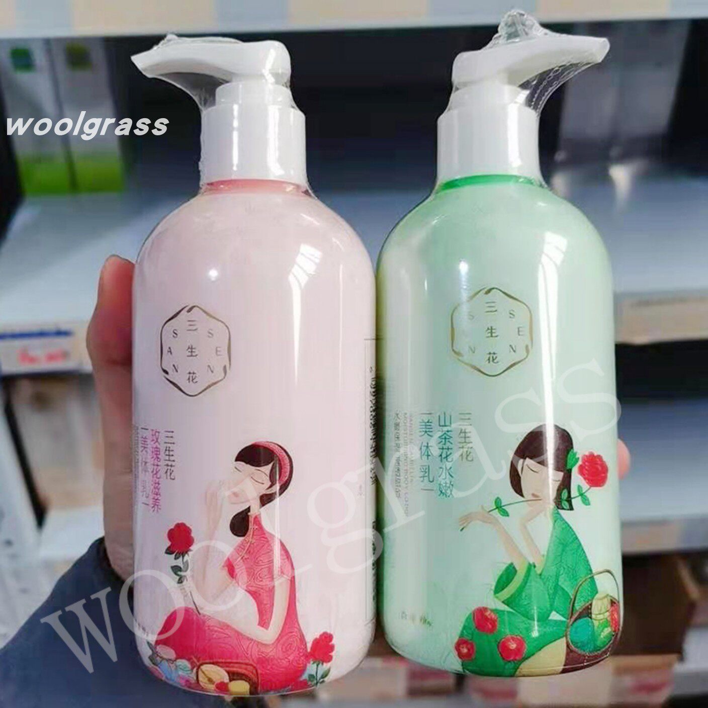 百雀羚身体乳山茶花滋养三生花
