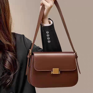 2025夏爆款 斜挎女包 超火小包包女士真皮轻奢小众设计高级感不撞款