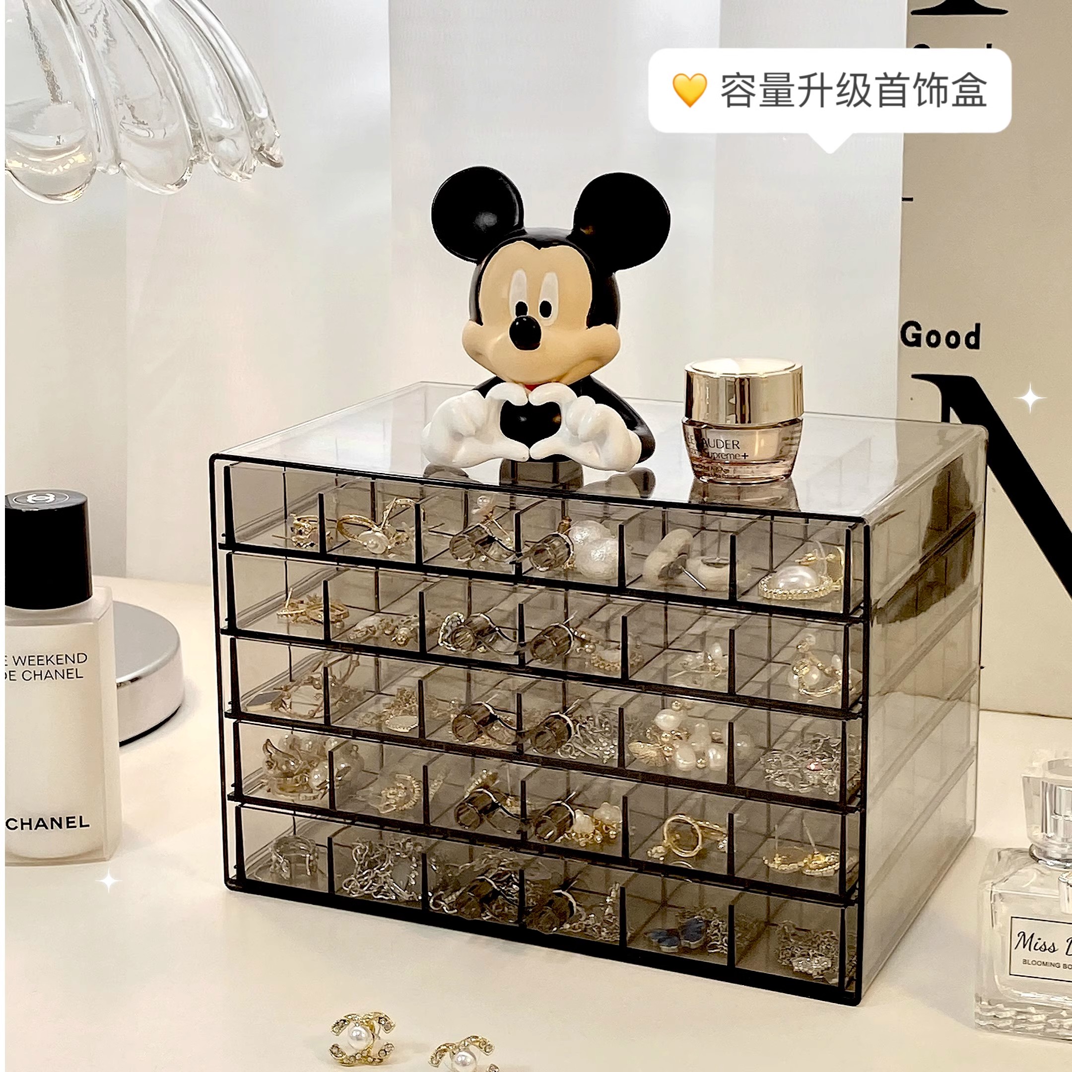 2025新款耳环耳钉珠子收纳盒