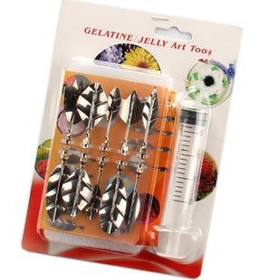 3D果冻花裱花针蛋糕裱花嘴不锈钢雕刻工具JELLY ARTTOOLS花蕊裱花