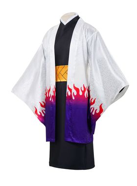 鬼灭之刃cos服鬼殺隊主公产屋敷耀哉cosplay和服全套服装