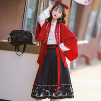 【 Mountain Spirit Deer 】 Original and improved Hanfu women's clothing with Han elements, Ming Dynasty style, versatile for daily use, new Chinese-style women's clothing thumbnail 2