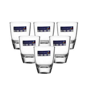 乐美雅玻璃分酒器酒盅小酒杯白酒酒具套装白酒杯烈酒杯一口杯