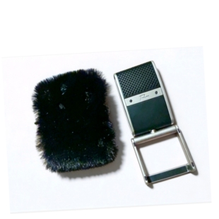 适用图勒便携式usb麦克风降噪毛罩保护套话筒 会议户外毛衣罩咪罩