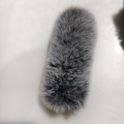 适用森海塞尔mke600麦克风防风毛毛套采访录音微电影话筒降噪毛罩