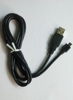 PS4手柄充电线USB数据线micro5p1.5M黑色防原款白扎丝游戏主机