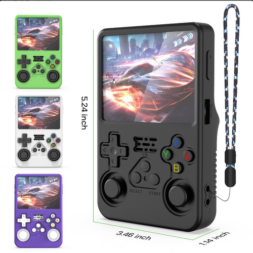 适用R36S掌机收纳保护套开源街机R36XX硅胶保护套家用游戏机