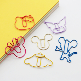 包邮 三丽鸥回形针趣味hellokitty可爱别针库洛米文件夹子 新款