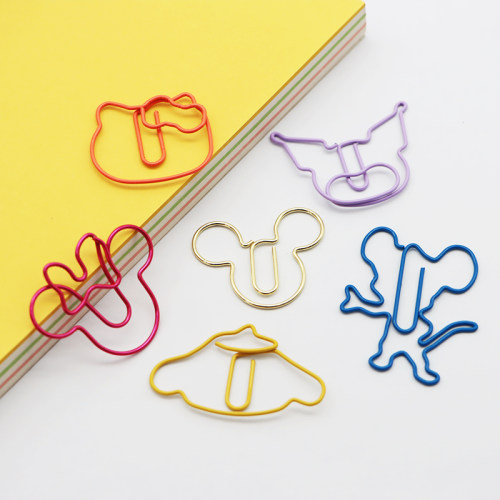 新款三丽鸥回形针趣味hellokitty可爱别针库洛米文件夹子包邮