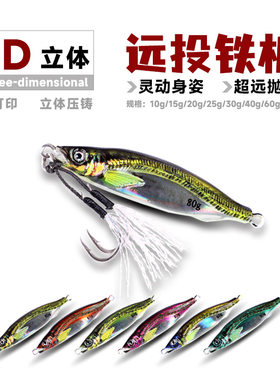 路亚假饵铁板淡水海钓亮片