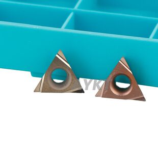 AYKT陶瓷精镗不锈钢件刀片TBGT0601~TPGH110302 车床内孔铝用刀粒