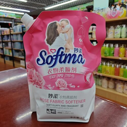 妙柔淡雅玫瑰柔顺剂除静电