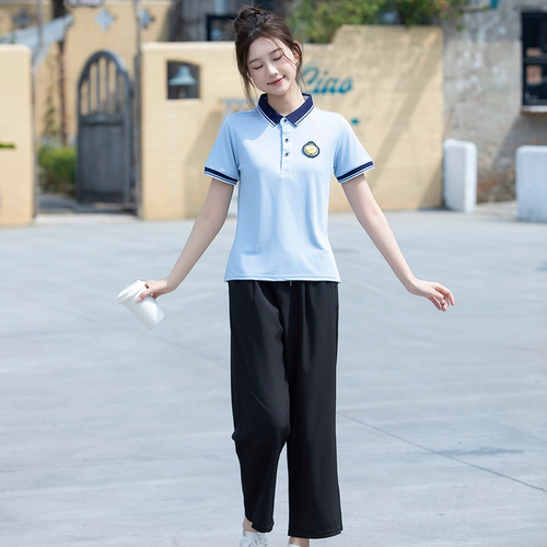 园服幼儿园老师夏装幼师工作服