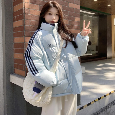 加厚冬季羽绒棉衣oversize宽松