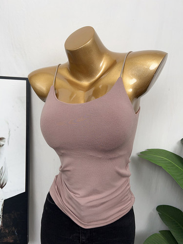 纯欲风细吊带性感ins风背心